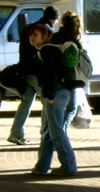 [girl with green hump]