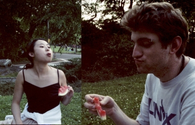 [watermelon eaters]